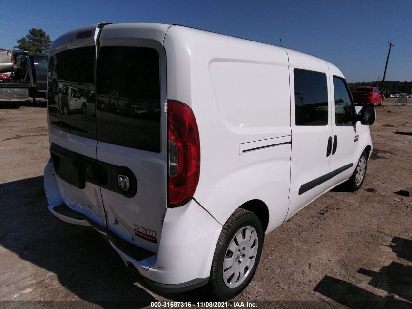 2015 RAM PROMASTER CITY CARGO VAN TRADESMAN SLT ZFBERFBTXF6A65391