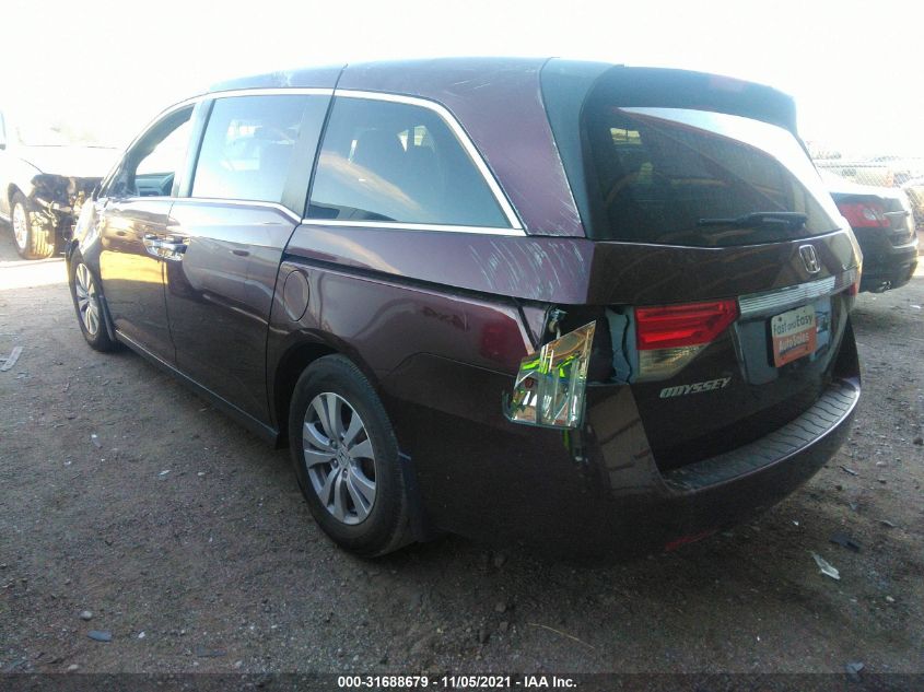 2014 HONDA ODYSSEY EX-L 5FNRL5H63EB100333