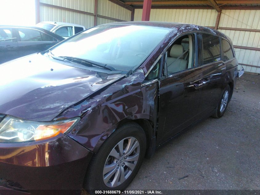 2014 HONDA ODYSSEY EX-L 5FNRL5H63EB100333