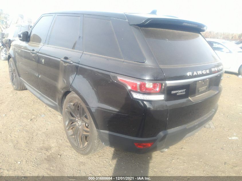 2016 LAND ROVER RANGE ROVER SPORT V6 SE SALWG2PF0GA118705