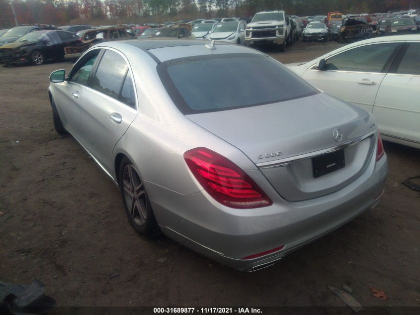 2016 MERCEDES-BENZ S-CLASS S 550 WDDUG8FBXGA268360