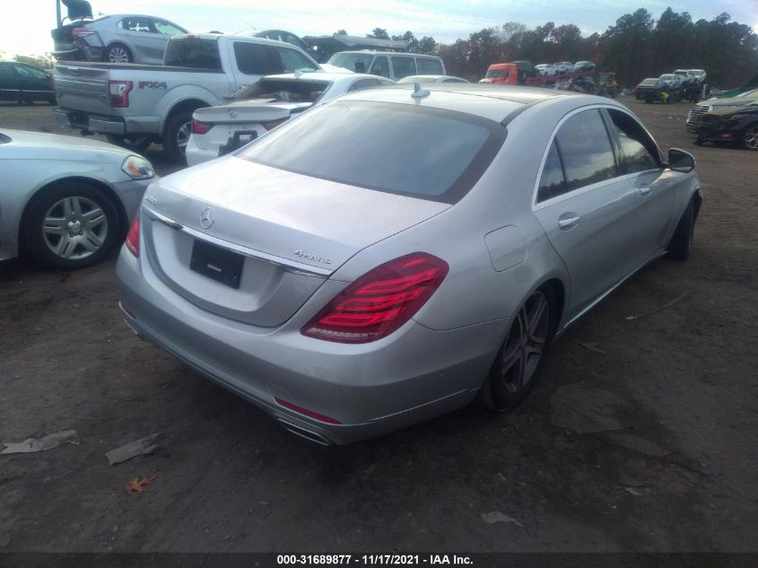 2016 MERCEDES-BENZ S-CLASS S 550 WDDUG8FBXGA268360