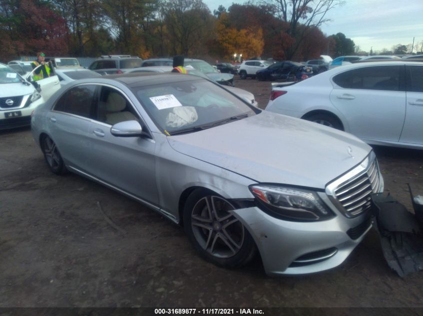 2016 MERCEDES-BENZ S-CLASS S 550 WDDUG8FBXGA268360