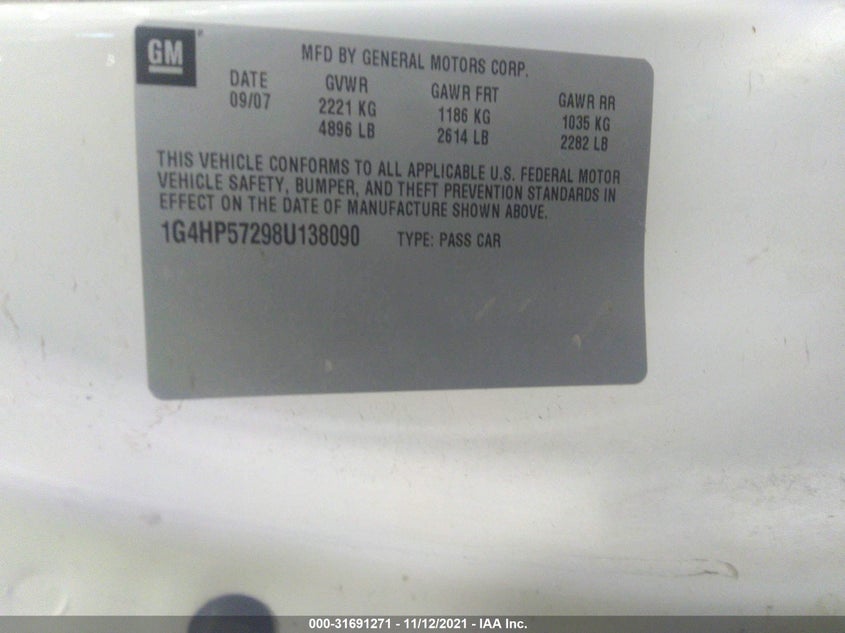 Buick Lucerne 2008