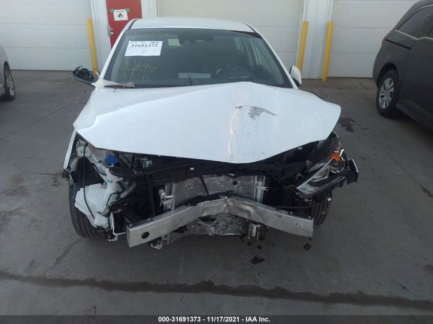2021 HYUNDAI IONIQ HYBRID BLUE KMHC65LC9MU252712