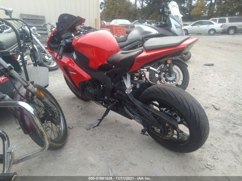 2012 HONDA CBR1000 RR JH2SC5908CK400968