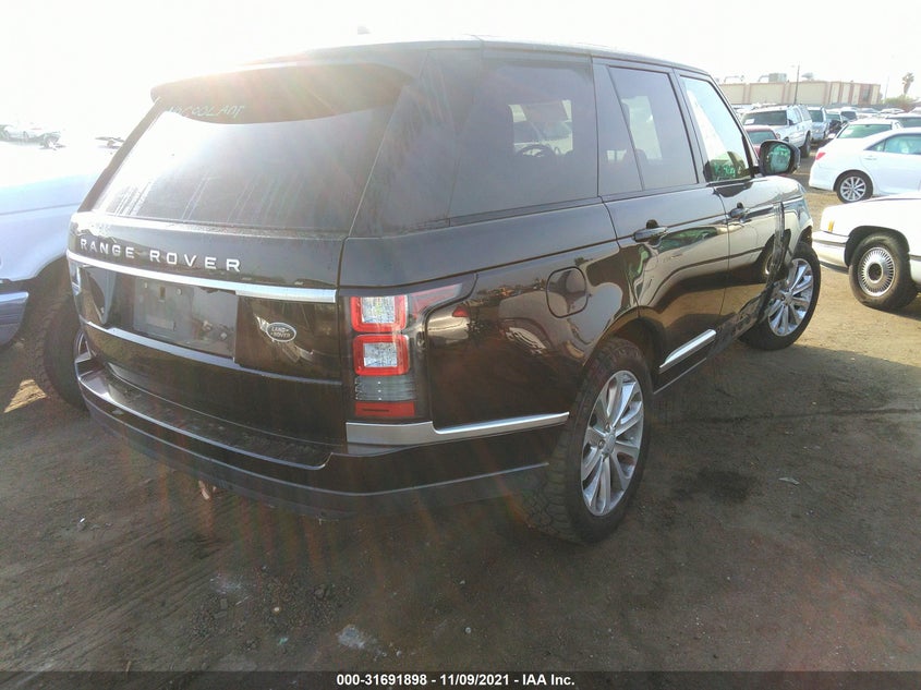 Land rover RANGE ROVER 2016