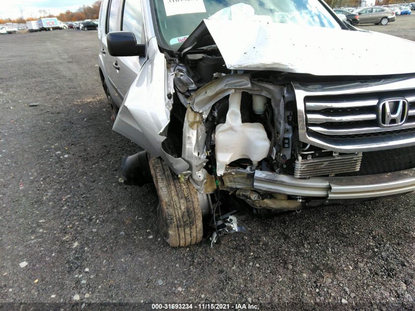 2015 HONDA PILOT LX 5FNYF4H22FB010151