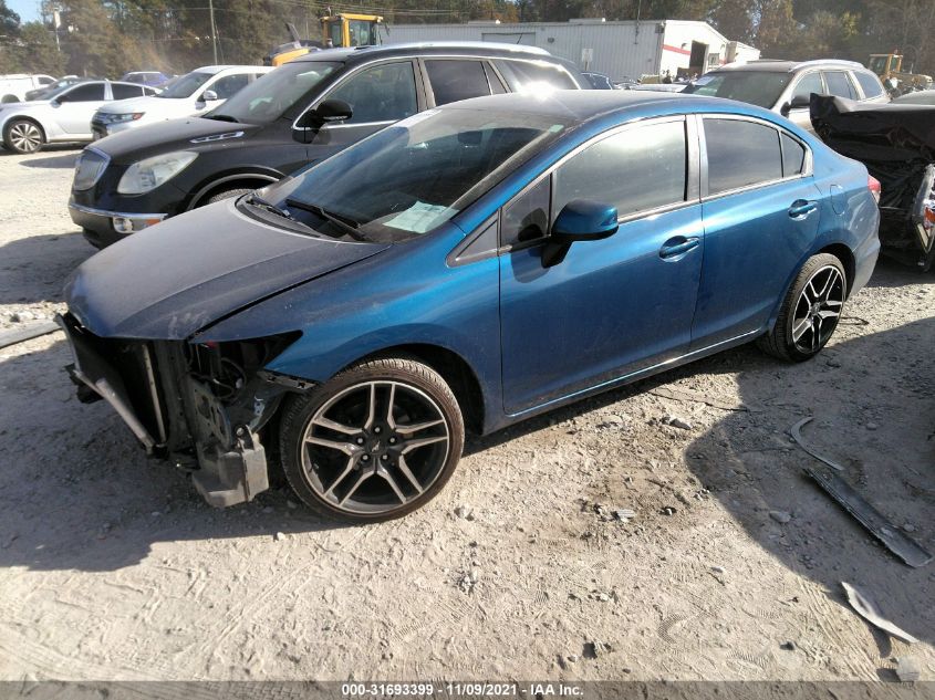 2013 HONDA CIVIC SDN LX 19XFB2F58DE054467