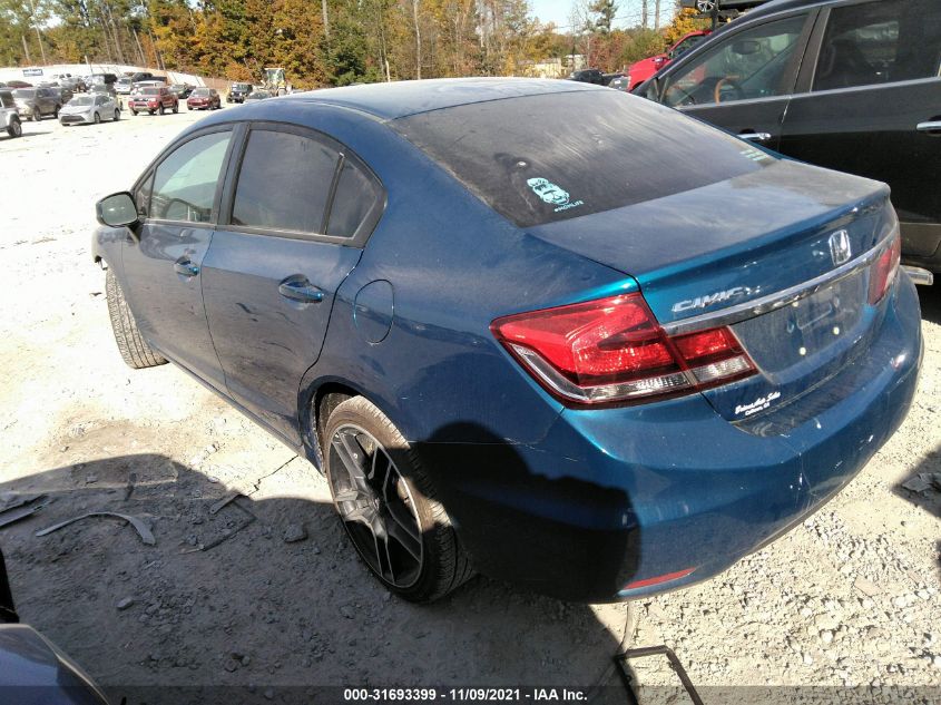 2013 HONDA CIVIC SDN LX 19XFB2F58DE054467