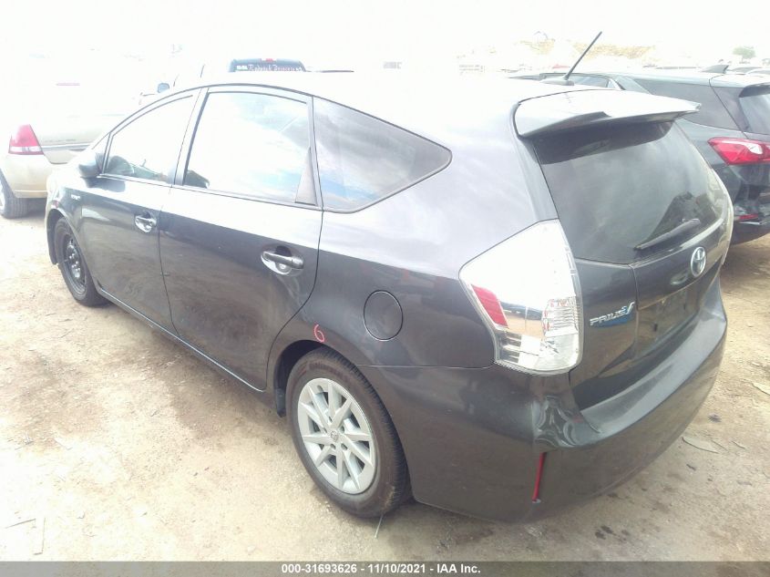 2013 TOYOTA PRIUS V FIVE JTDZN3EU7D3260082