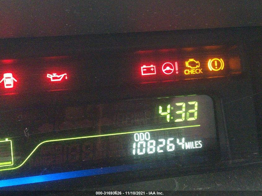 2013 TOYOTA PRIUS V FIVE JTDZN3EU7D3260082