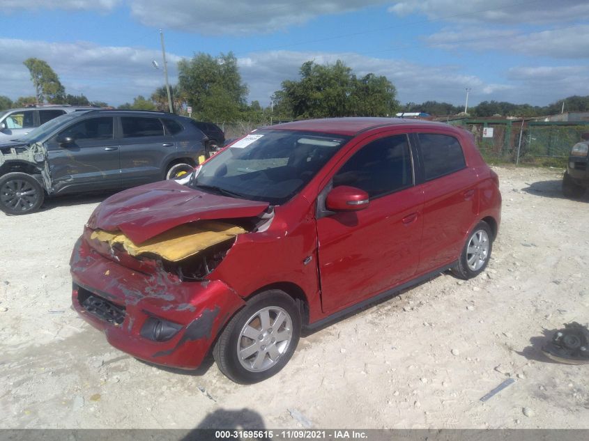 2015 MITSUBISHI MIRAGE ES/RF ML32A4HJ6FH042650