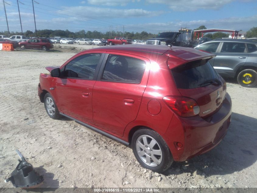 2015 MITSUBISHI MIRAGE ES/RF ML32A4HJ6FH042650