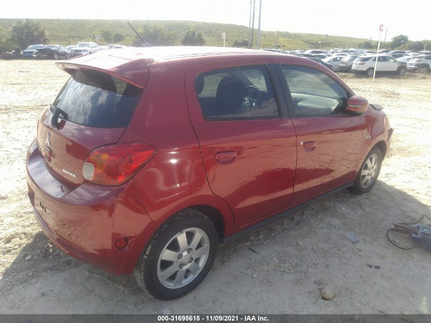 2015 MITSUBISHI MIRAGE ES/RF ML32A4HJ6FH042650