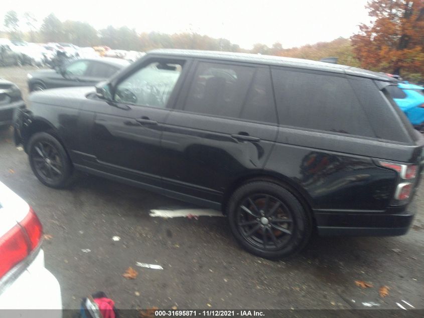 2019 LAND ROVER RANGE ROVER SALGR2RV3KA556713