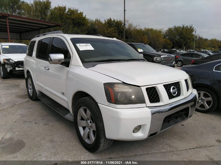 VIN 5N1BA08DX9N601490 NISSAN ARMADA 2009 car history Stat.vin