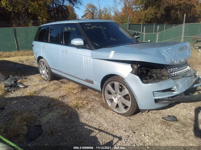 2015 LAND ROVER RANGE ROVER HSE SALGS2VF7FA224153