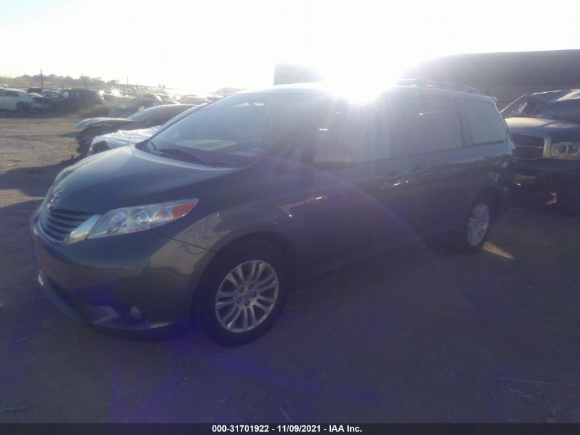 2013 TOYOTA SIENNA XLE AAS/XLE/LTD 5TDYK3DC0DS292979