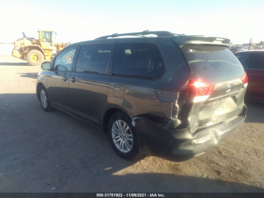 2013 TOYOTA SIENNA XLE AAS/XLE/LTD 5TDYK3DC0DS292979