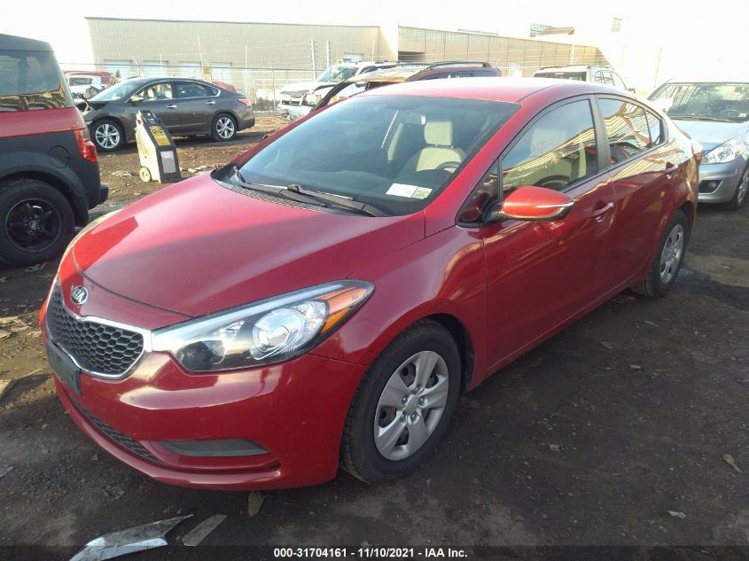 2015 KIA FORTE LX KNAFX4A65F5344111