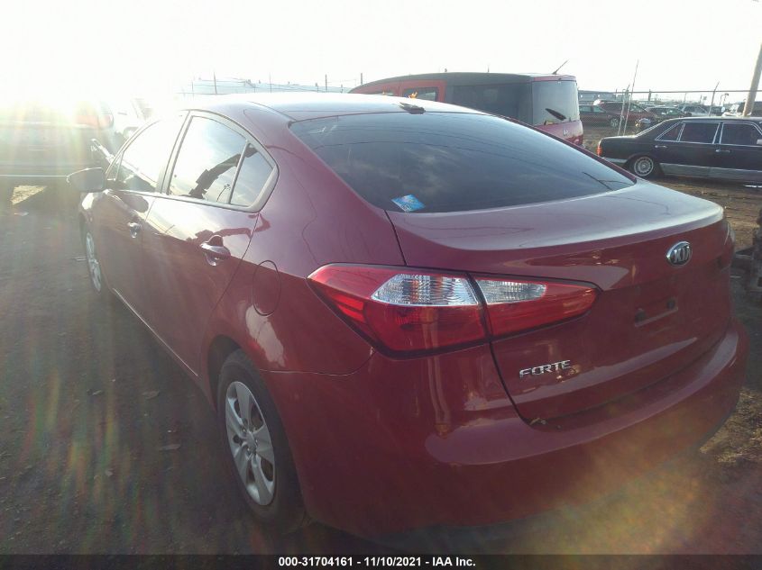 2015 KIA FORTE LX KNAFX4A65F5344111