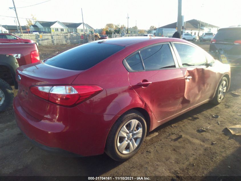 2015 KIA FORTE LX KNAFX4A65F5344111