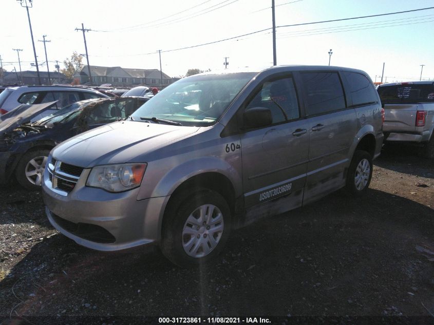 2014 DODGE GRAND CARAVAN SE 2C4RDGBG0ER285634