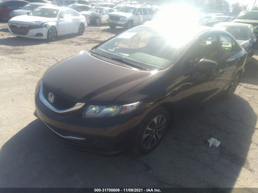 2014 HONDA CIVIC SEDAN EX 2HGFB2F86EH533181