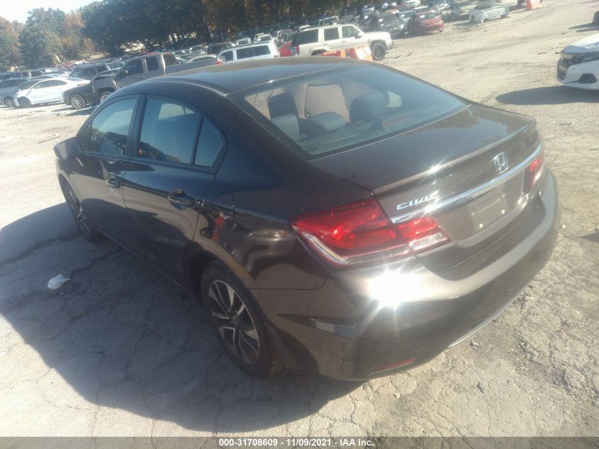 2014 HONDA CIVIC SEDAN EX 2HGFB2F86EH533181