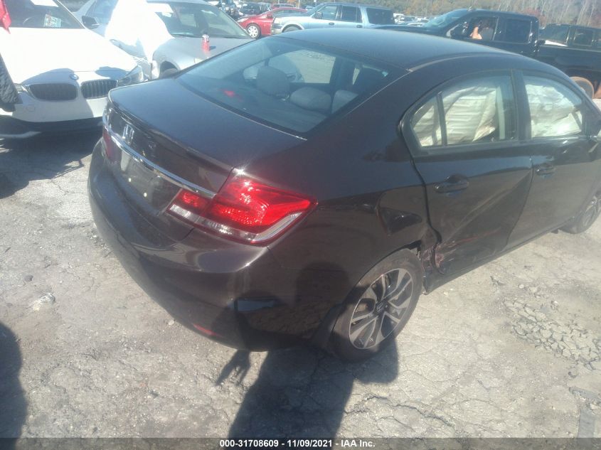2014 HONDA CIVIC SEDAN EX 2HGFB2F86EH533181