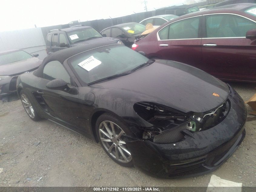 2021 PORSCHE 718 BOXSTER, VIN: WP0CA2A82MS210460