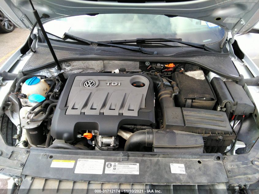 2013 VOLKSWAGEN PASSAT TDI SEL PREMIUM 1VWCN7A39DC124642