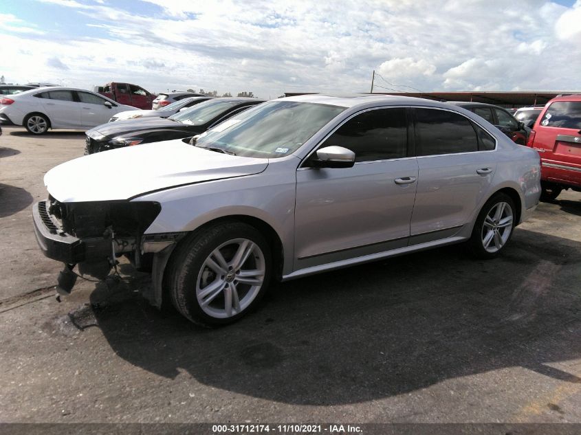 2013 VOLKSWAGEN PASSAT TDI SEL PREMIUM 1VWCN7A39DC124642