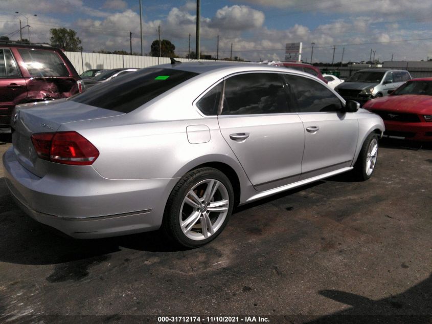 2013 VOLKSWAGEN PASSAT TDI SEL PREMIUM 1VWCN7A39DC124642