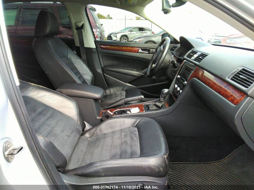 2013 VOLKSWAGEN PASSAT TDI SEL PREMIUM 1VWCN7A39DC124642