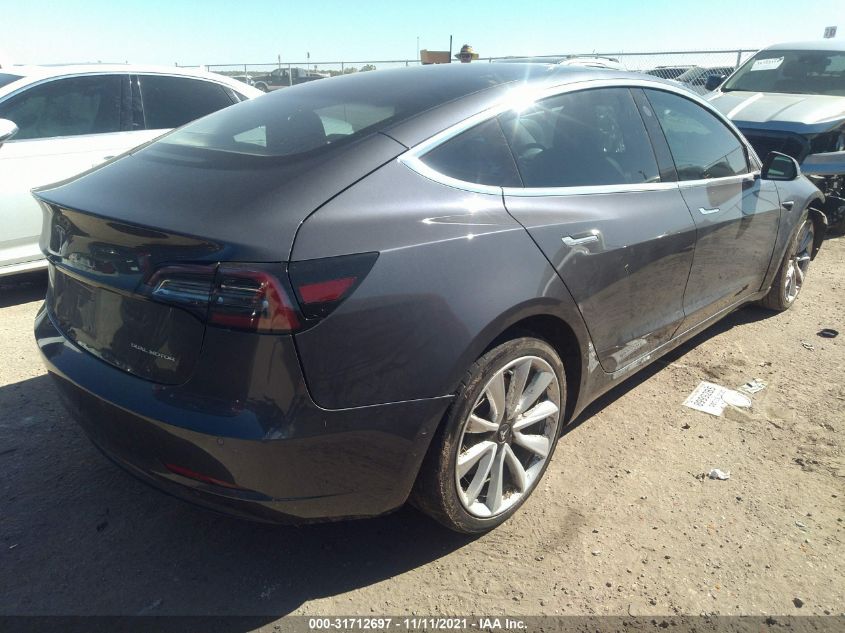 2018 TESLA MODEL 3 LONG RANGE 5YJ3E1EB7JF145540