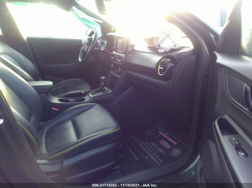 2018 HYUNDAI KONA ULTIMATE KM8K53A52JU070417