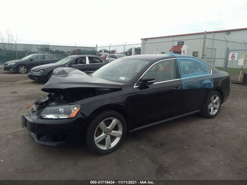 2013 VOLKSWAGEN PASSAT SE 1VWBP7A36DC002911