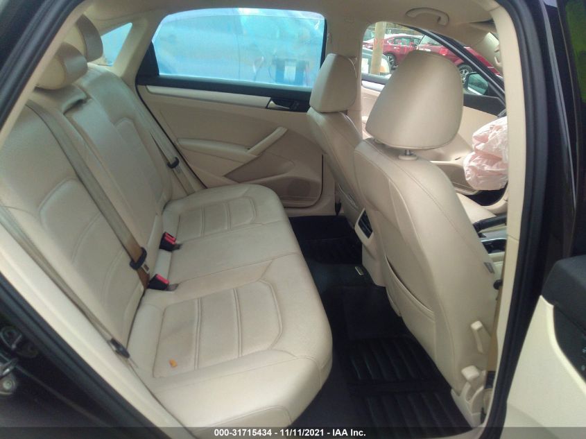 2013 VOLKSWAGEN PASSAT SE 1VWBP7A36DC002911