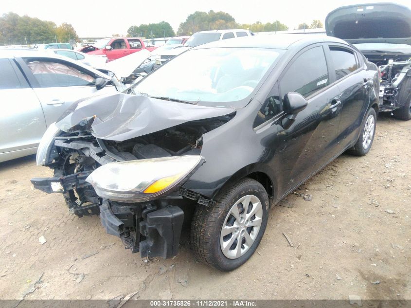 2014 KIA RIO LX KNADM4A3XE6399104