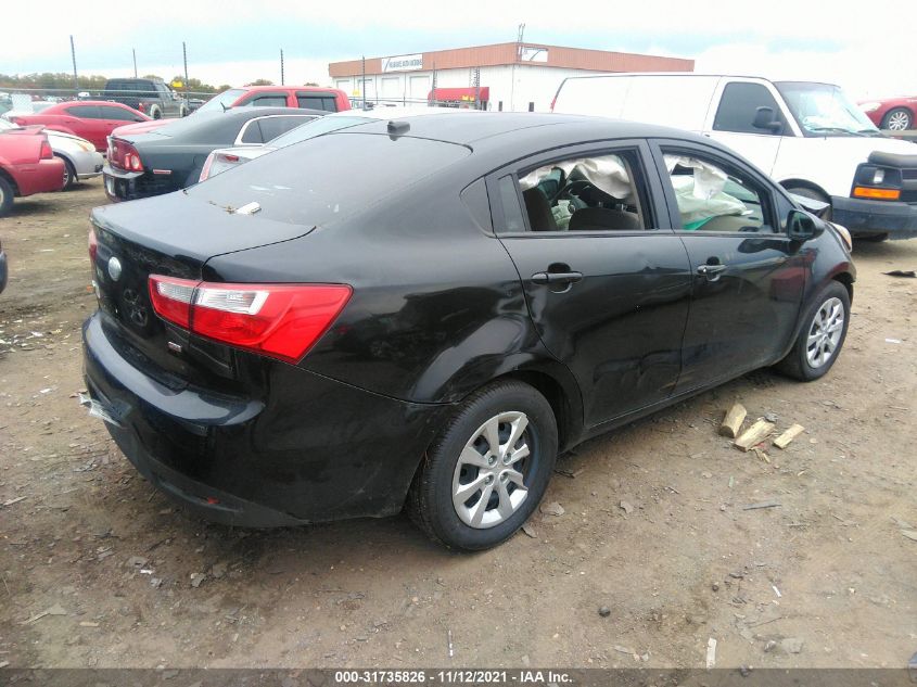 2014 KIA RIO LX KNADM4A3XE6399104