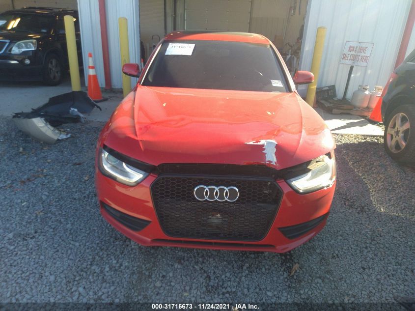 2013 AUDI A4 PREMIUM PLUS WAUFFAFL1DN028749