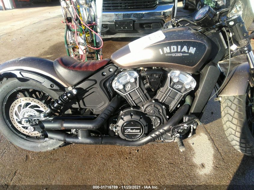 2019 INDIAN MOTORCYCLE CO. SCOUT BOBBER ABS 56KMTA007K3142856