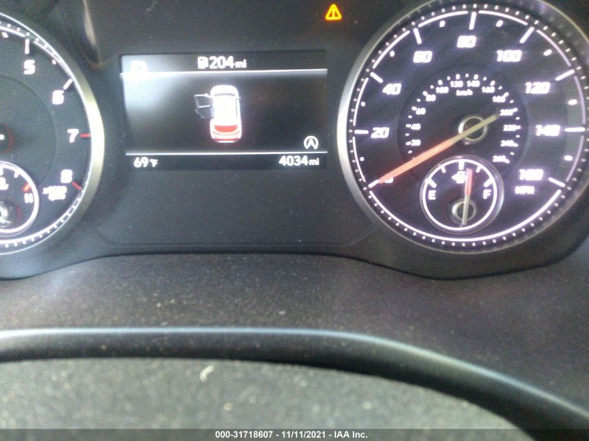 2022 HYUNDAI SANTA FE SEL 5NMS2DAJ9NH374633