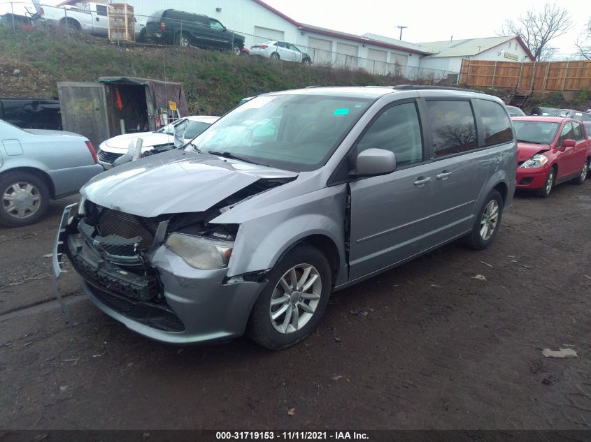 2014 DODGE GRAND CARAVAN SXT 2C4RDGCG4ER244681