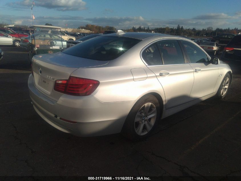 2013 BMW 5 SERIES 528I WBAXG5C58DD234834