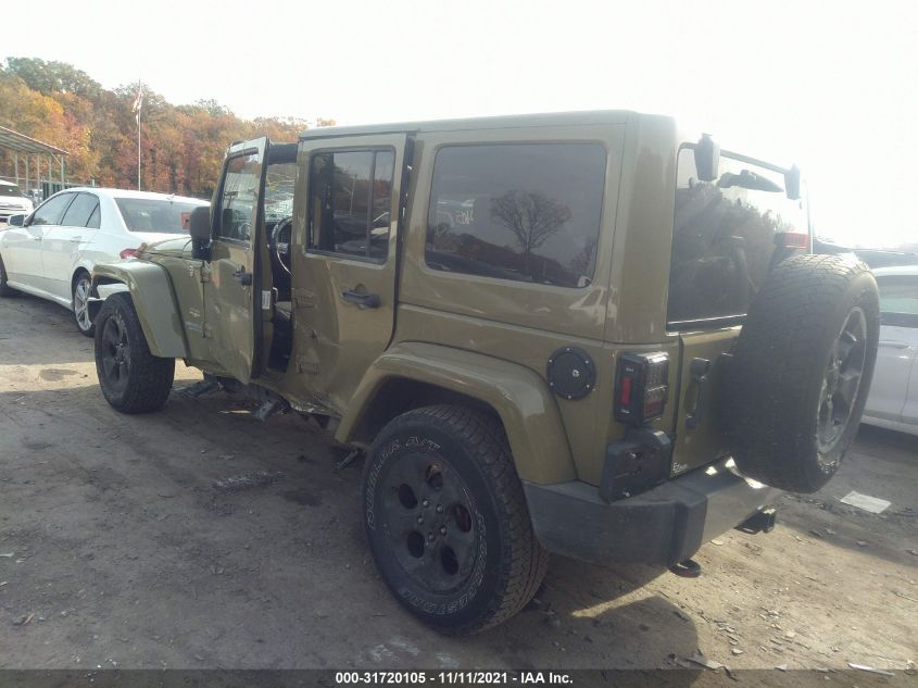 2013 JEEP WRANGLER UNLIMITED SAHARA 1C4BJWEG7DL536866