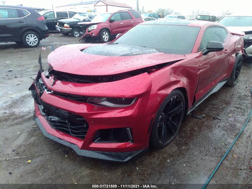 Auction sale of the 2018 Chevrolet Camaro , vin: 1G1FK1R66J0108618, lot number: 31721589