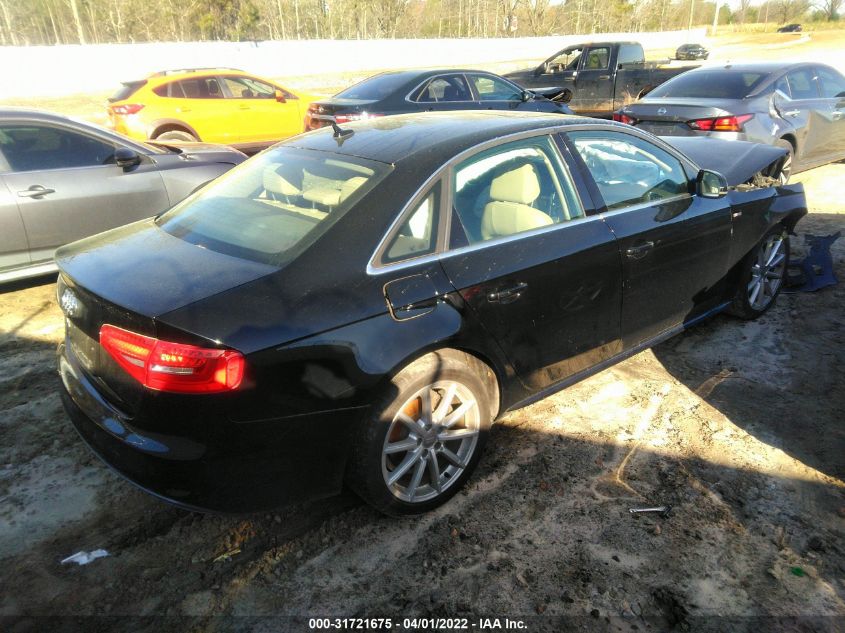 2015 AUDI A4 PREMIUM PLUS WAUEFAFL1FN017748